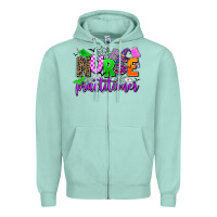Seafoam nurse practitioner Zipper Hoodie - AdoDesignShop