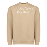 Mushroom in dog years i'm dead Heavyweight Sweatshirt - PixelFlow