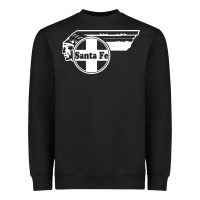 Black big chief clean santa fe railroad Heavyweight Sweatshirt - PixelFlow