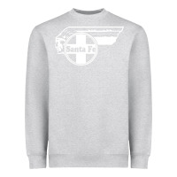 Heather Grey big chief clean santa fe railroad Heavyweight Sweatshirt - PixelFlow