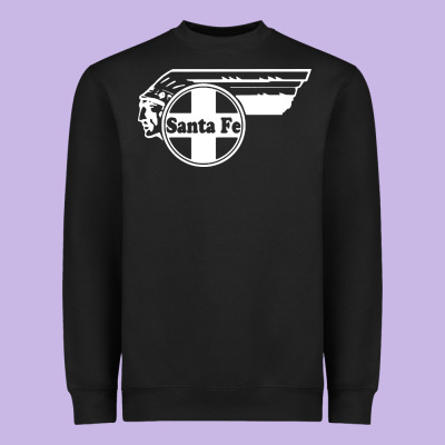 Big Chief Clean Santa Fe Railroad Heavyweight Sweatshirt Designed By Pixelflow