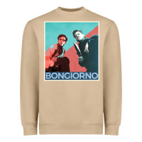 Mushroom Inglorious Basterds - Bongiorno poster GIFT Heavyweight Sweatshirt - PixelFlow