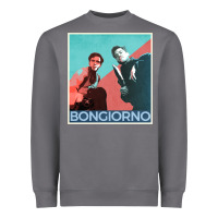 Storm Inglorious Basterds - Bongiorno poster GIFT Heavyweight Sweatshirt - PixelFlow