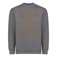 Storm The Best Morning Coffee Heavyweight Sweatshirt - PixelFlow