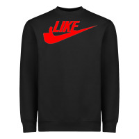 Black like Heavyweight Sweatshirt - PixelFlow
