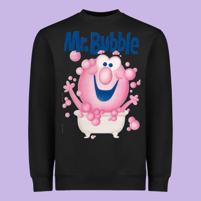 Mr Bubble Makes Bath Time Fun Heavyweight Sweatshirt Designed By Pixelflow
