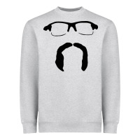Heather Grey randy dobnak art Heavyweight Sweatshirt - PixelFlow