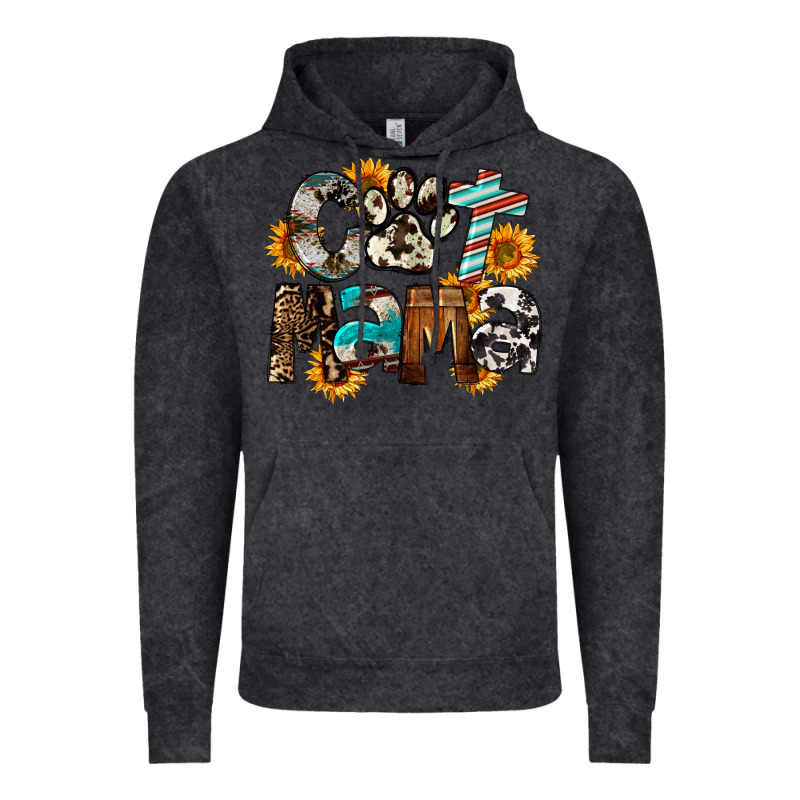 Western Cat Mama Mother's Day Vintage Hoodie by FaDigitalArtStudio | Teevron