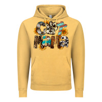 Vintage Mustard Western Cat Mama Mother's Day Vintage Hoodie - FaDigitalArtStudio