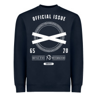 Navy official issue xo for dark Heavyweight Sweatshirt - PixelFlow