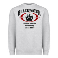 Heather Grey Blackwater Heavyweight Sweatshirt - PixelFlow