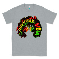 Heather Grey juneteenth mom Classic Tee - CowGirlArtShop