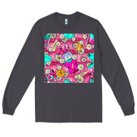 Hairstylist Coffee Cups And Daisy With Leopard Seamless Pattern Bbs Long Sleeve Tee | Teevron