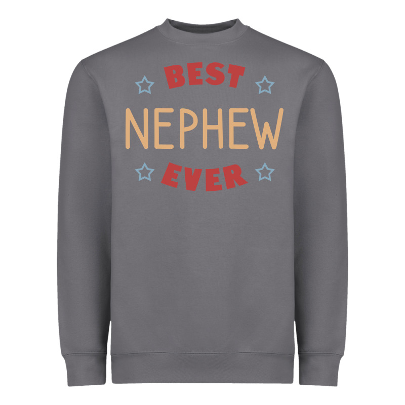 Best Nephew Ever Heavyweight Sweatshirt by PixelFlow | Teevron