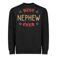 Black Best nephew ever Heavyweight Sweatshirt - PixelFlow