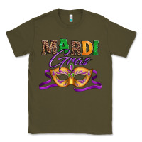 Army Green happy mardi gras carnival mask Classic Tee - Jasminsmagicworld
