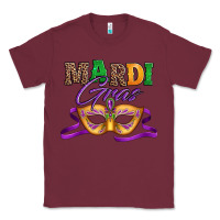 Burgundy happy mardi gras carnival mask Classic Tee - Jasminsmagicworld