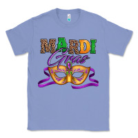 Colony Blue happy mardi gras carnival mask Classic Tee - Jasminsmagicworld
