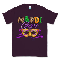 Plum happy mardi gras carnival mask Classic Tee - Jasminsmagicworld