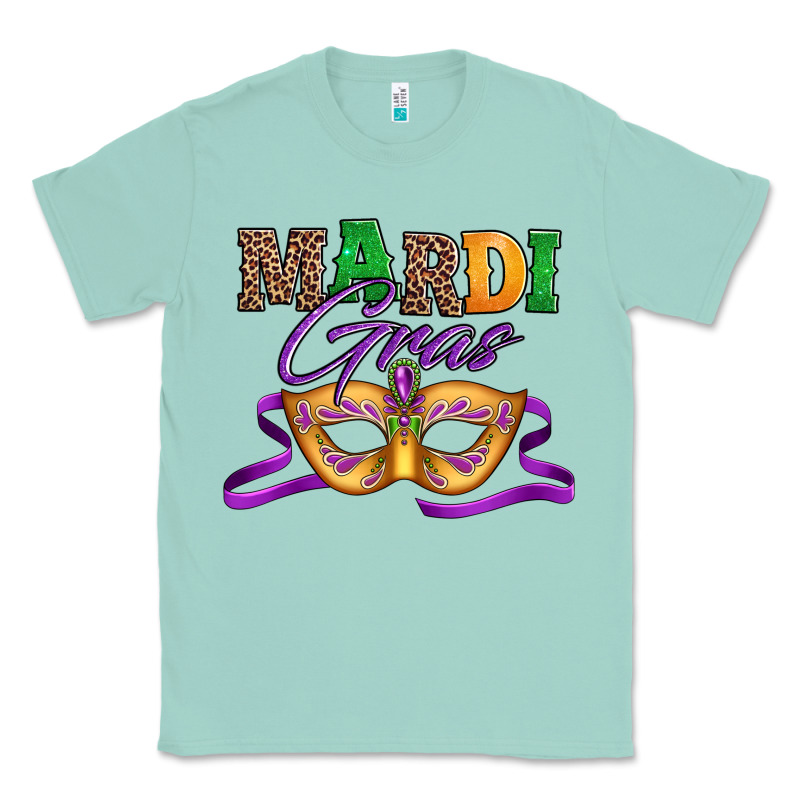 Happy Mardi Gras Carnival Mask Classic Tee by Jasminsmagicworld | Teevron