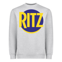 Heather Grey ritz cracker Heavyweight Sweatshirt - PixelFlow