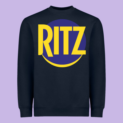 Ritz Cracker Heavyweight Sweatshirt Designed By Pixelflow