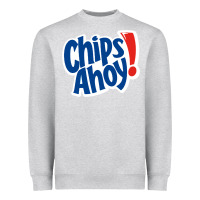 Heather Grey chips ahoy snack Heavyweight Sweatshirt - PixelFlow