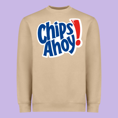 Chips Ahoy Snack Heavyweight Sweatshirt Designed By Pixelflow