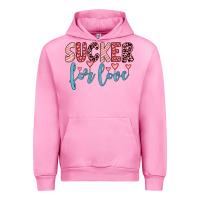 Fuchsia Pink sucker for love Urban Hoodie - JahusDesignShop