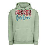Pigment Oil Green sucker for love Urban Hoodie - JahusDesignShop