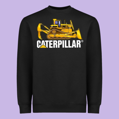 Bulldozercat 2 Heavyweight Sweatshirt Designed By Pixelflow