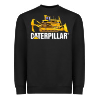 Black bulldozercat 2 Heavyweight Sweatshirt - PixelFlow