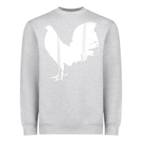 Heather Grey game fowl gallegos, rooster, chicken t shirt Heavyweight Sweatshirt - PixelFlow