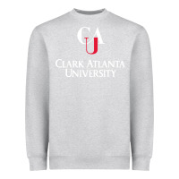Heather Grey clark atlanta university Heavyweight Sweatshirt - SnappyArt