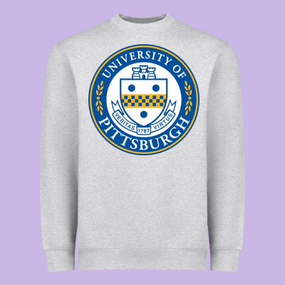 The-university-of-pittsburgh Heavyweight Sweatshirt Designed By Snappyart
