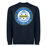 Navy the-university-of-pittsburgh Heavyweight Sweatshirt - SnappyArt