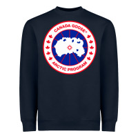 Navy canada goose Heavyweight Sweatshirt - SnappyArt