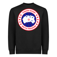 Black canada goose Heavyweight Sweatshirt - SnappyArt