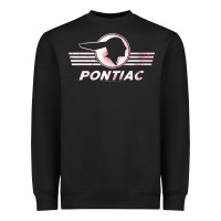Black pontiac distressed Heavyweight Sweatshirt - SnappyArt