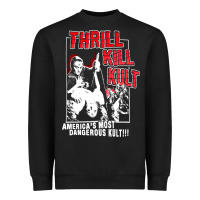 Black Thrill Kill Kults, Thrill Kill Kults vintage, Thrill Kill Kults art, T Heavyweight Sweatshirt - SnappyArt
