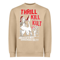 Mushroom Thrill Kill Kults, Thrill Kill Kults vintage, Thrill Kill Kults art, T Heavyweight Sweatshirt - SnappyArt