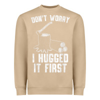 Mushroom lumberjack don't worry i hugged it first lumberjack wood cutter logger Heavyweight Sweatshirt - SnappyArt