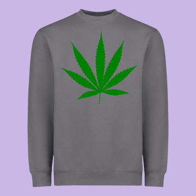 Weed Heavyweight Sweatshirt Designed By Snappyart