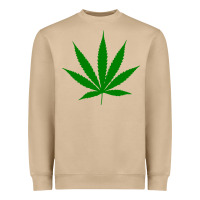 Mushroom Weed Heavyweight Sweatshirt - SnappyArt