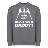 Storm darth vader who's your daddy Heavyweight Sweatshirt - SnappyArt