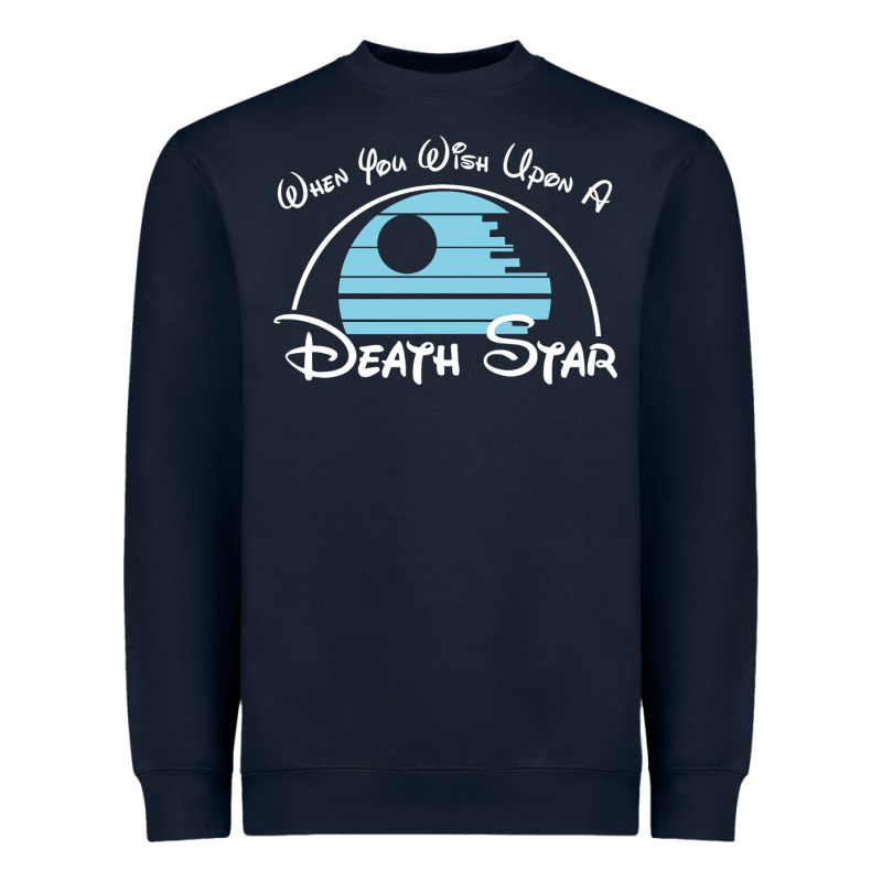 When You Wish Upon A Death Star Heavyweight Sweatshirt by SnappyArt | Teevron
