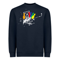 Navy awana games Heavyweight Sweatshirt - SnappyArt