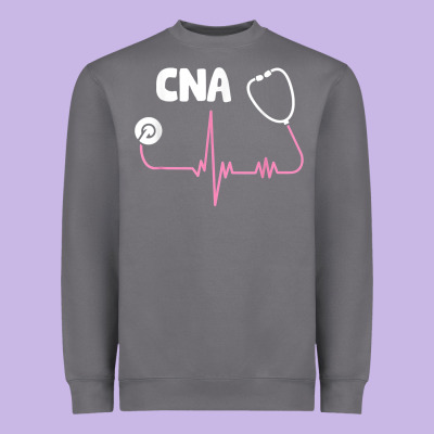 Cna Nurse T Shirt Heavyweight Sweatshirt Designed By Snappyart