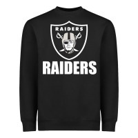 Black raiders Heavyweight Sweatshirt - SnappyArt