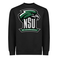 Black northeastern state riverhawks Heavyweight Sweatshirt - SnappyArt